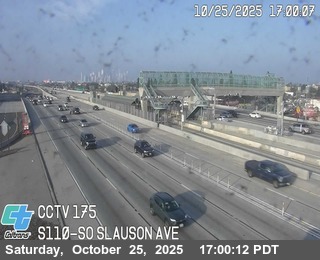 I-110 : (175) SO SLAUSON AVE