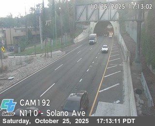 I-110 : (192) Between Tunnel 1 and 2