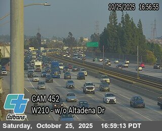 I-210 : (452) West of Altadena Dr
