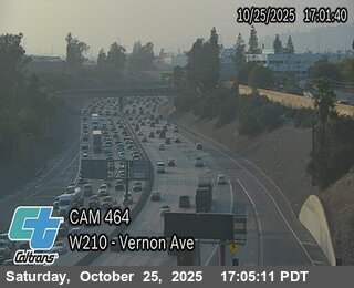 I-210 : (464) Vernon Ave On-Ramp