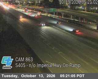 I-405 : (863) n/o Imperial Hwy On-Ramp