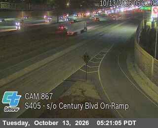 I-405 : (867) s/o Century Blvd On-Ramp