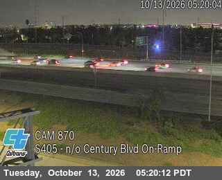 I-405 : (870) n/o Century Blvd On-Ramp