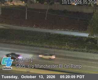 I-405 : (871) s/o Manchester Blvd On-Ramp
