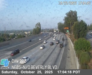 I-605 : (520) North of  Beverly Blvd