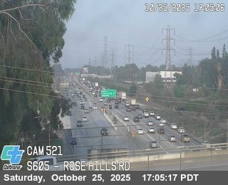 I-605 : (521) Rose Hills Rd