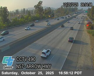 SR-57 : (490) Arrow Hwy