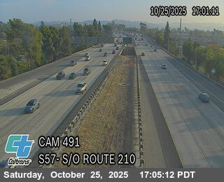 SR-57 : (491) South of I-210