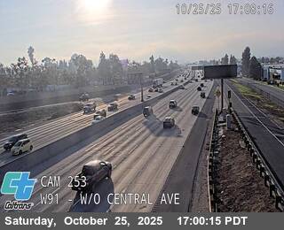 SR-91 : (253) West of Central Ave