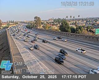 SR-91 : (536)  W/O Clark Ave