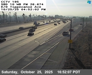 I-10: (195) E/O TIPPECANOE