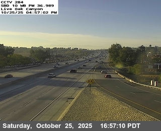 I-10: (284) Live Oak Canyon Rd WB