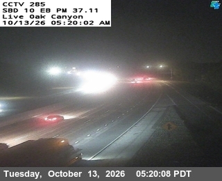 I-10 : (285) Live Oak Canyon EB Onramp
