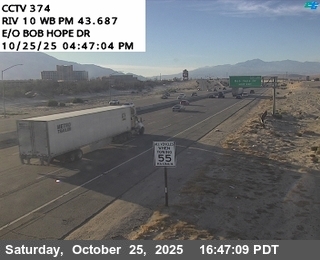 I-10 : (374) East of Bob Hope Drive