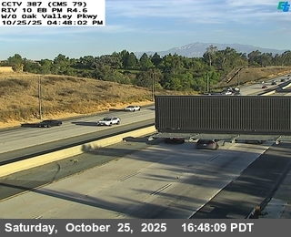 I-10 : (387) W/O Oak Valley Pkwy