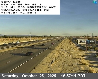 I-10 : (520) Monterrey Avenue