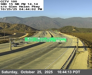 I-15 : (100) S of Glen Helen Parkway