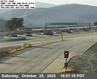 I-15 : (220) NB Kenwood On