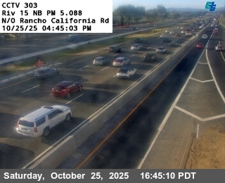 I-15 : (303) N/O Rancho California Road