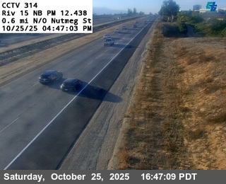 I-15 : (314) 0.6 Miles North of Nutmeg