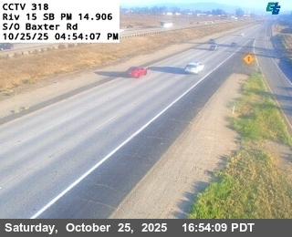 I-15 : (318) South of Baxter Road