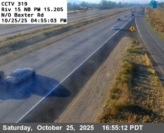 I-15 : (319) North of Baxter Road