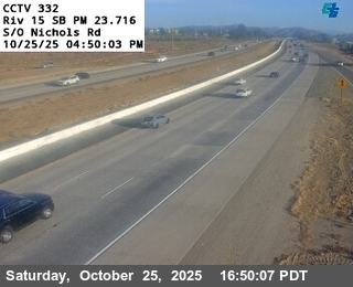 I-15 : (332) South of Nichols Road