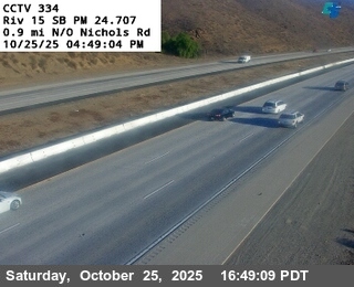 I-15 : (334) 0.9 Miles North of Nichols Road