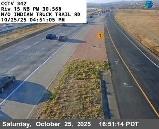 I-15 : (342) North of Indian Truck Trail Road