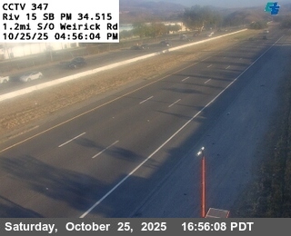 I-15 : (347) 1.2 Miles South of Werick Road