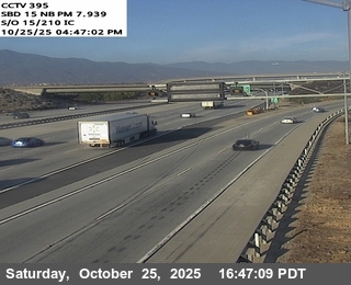 I-15 : (395) S/O 15-210 IC