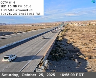 I-15 : (614) South of Lenwood Road