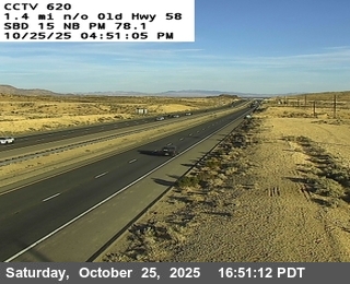 I-15 : (620) n/o Old Hwy 58