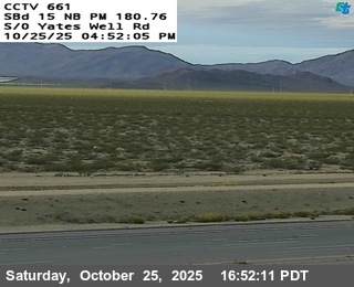 I-15 : (661) s/o Yates Well