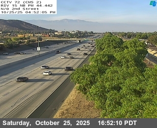 I-15 : (72) N of 2nd Street
