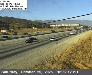 I-15 : (96) 0.5 Miles S of Sierra