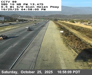 I-15 : (99) 0.5 Miles S of Glenhelen