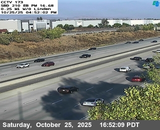 I-210 : (173) 0.25 Miles West of Linden