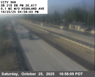 I-210 : (368) West of Highland Avenue