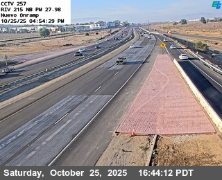 I-215 : (257) North of Nuevo Road