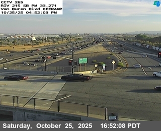 I-215 : (265) Van Buren Boulevard Offramp