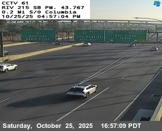 I-215 : (61) 0.2 Miles S of Columbia