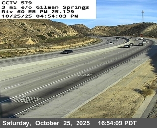 SR-60 : (579) 3 mi e/o Gilman Springs
