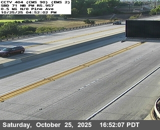 SR-71 : (404) 0.5 Mi N/O Pine Ave