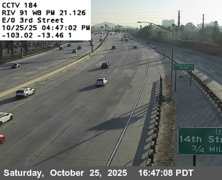 SR-91 : (184) East of Third Street