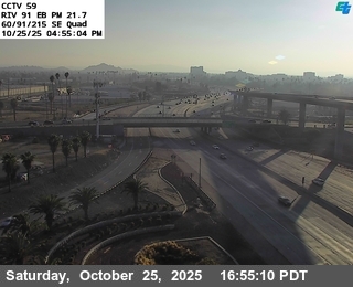 SR-91 : (59) SR-60 / I-215 South East Quad
